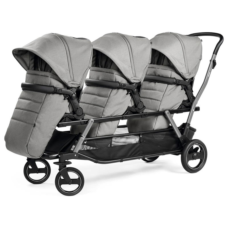 babyonlineshop Peg Perego Triplette Piroet Geschwisterwagen Mercury Kostenloser Versand