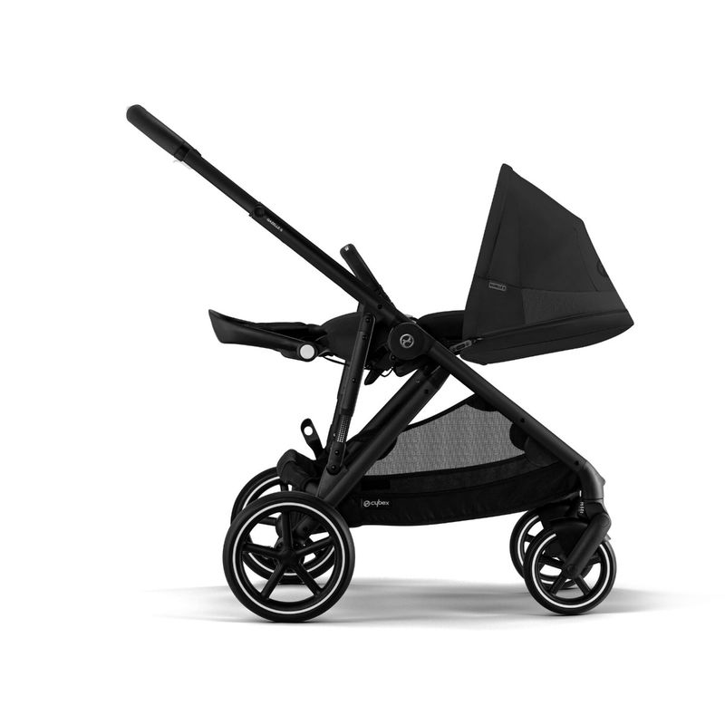 babyonlineshop CYBEX Gazelle S Kinderwagen Moon Black + Cloud T I-Size + Zubehör Bundle Fabrik Onlineshop