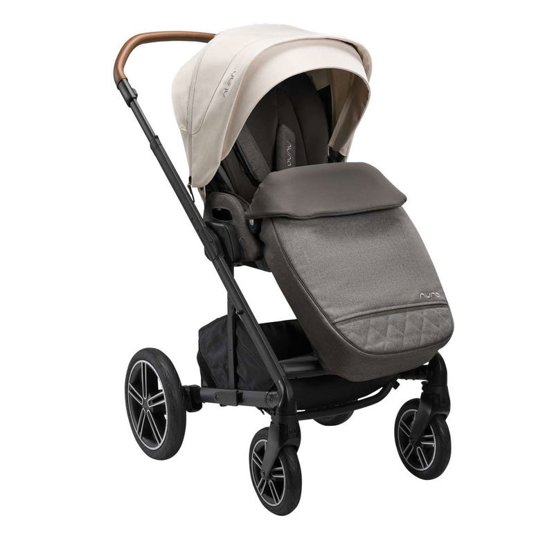 babyonlineshop nuna MIXX next Kinderwagen Birch inkl. Fußsack Regenverdeck Adapter Fabrikpreis
