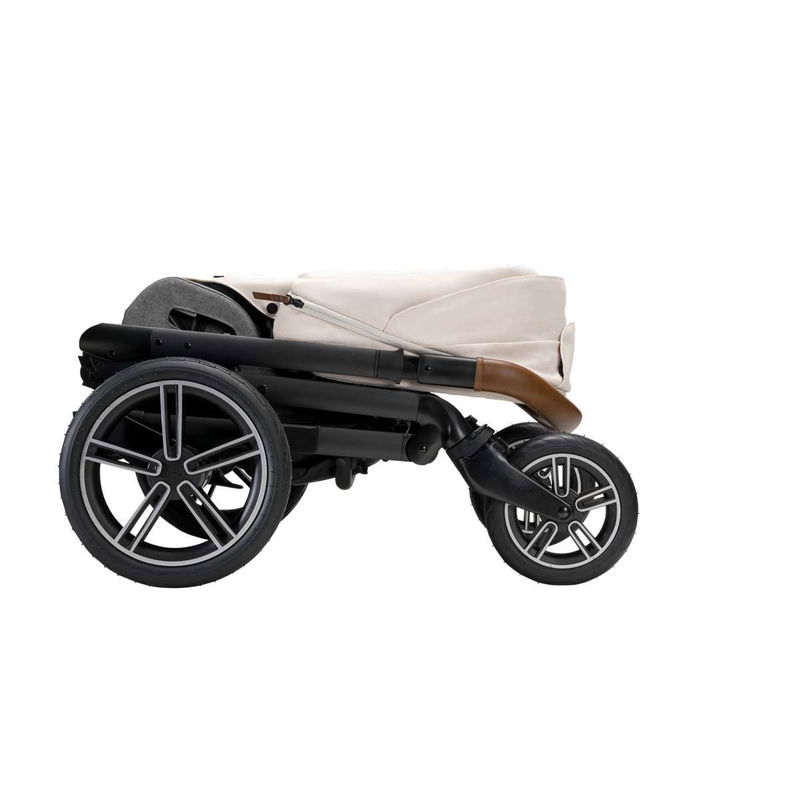 babyonlineshop nuna MIXX next Kinderwagen Birch inkl. Fußsack Regenverdeck Adapter Fabrikpreis