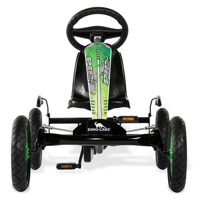 babyonlineshop Dino Cars Speedy BF1 schwarz/grün mit Leichtlaufreifen Preisnachlass