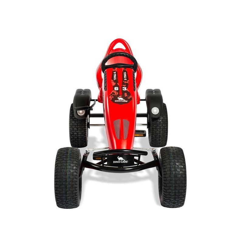 babyonlineshop Dino Cars X-Trail BF1 GoKart schwarz mit Bremsfreilauf & Pendelachse Cyber Monday