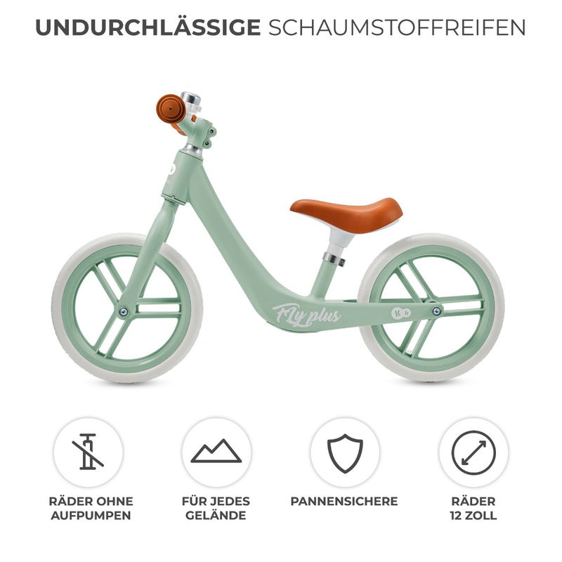 babyonlineshop Kinderkraft Laufrad FLY PLUS fresh mint Jubiläumsangebot