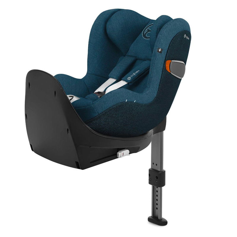 babyonlineshop CYBEX Sirona Zi i-Size plus Mountain Blue ab Geburt bis 105 cm (ca. 4 Jahre)