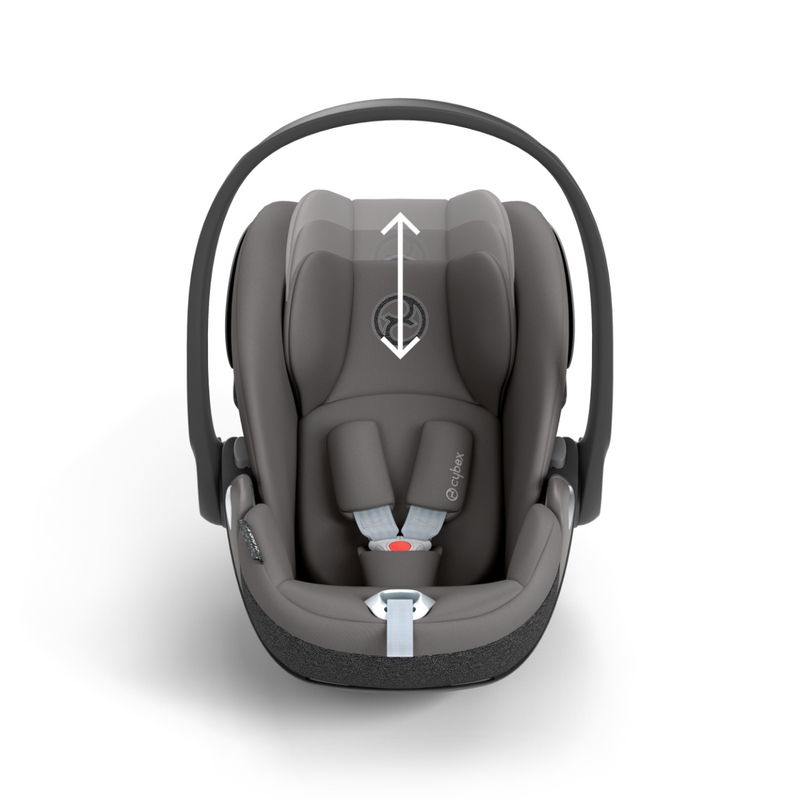 babyonlineshop CYBEX Cloud T i-Size Mirage Grey Babyschale Bestseller