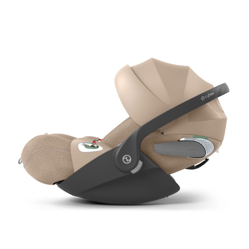 babyonlineshop CYBEX Cloud T i-Size Plus Cozy Beige Babyschale Kauf eins, bekomm eins gratis