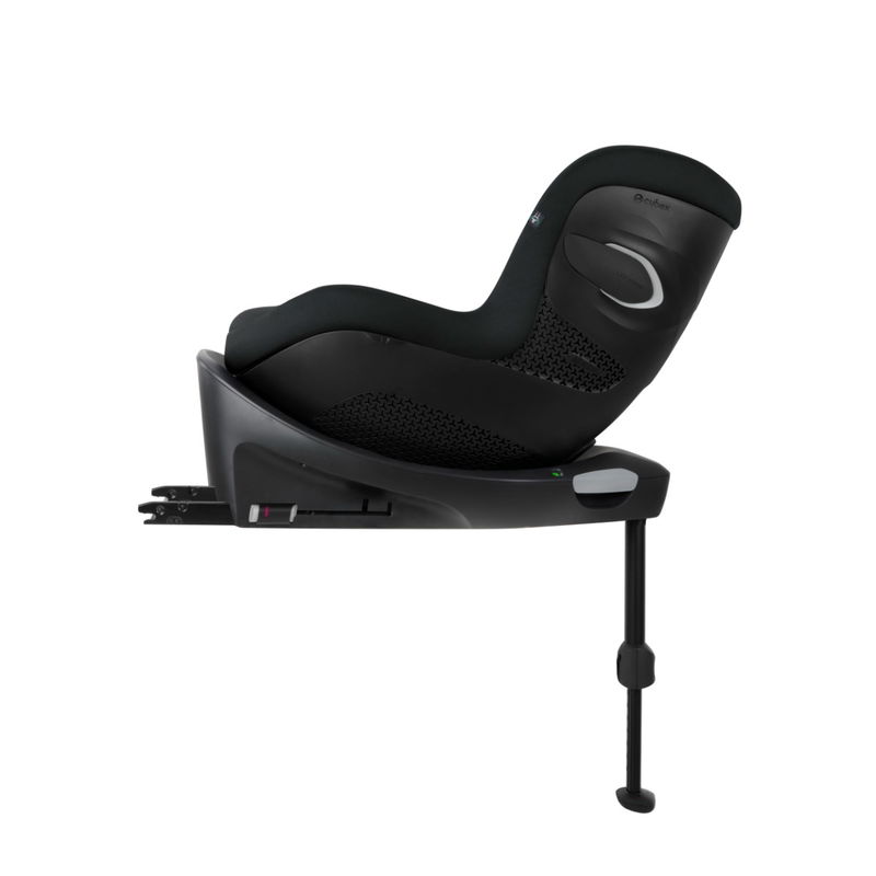 babyonlineshop CYBEX Sirona Gi i-Size Moon Black ab Geburt bis 105 cm (ca. 4 Jahre) Zeitbegrenzte Promotion