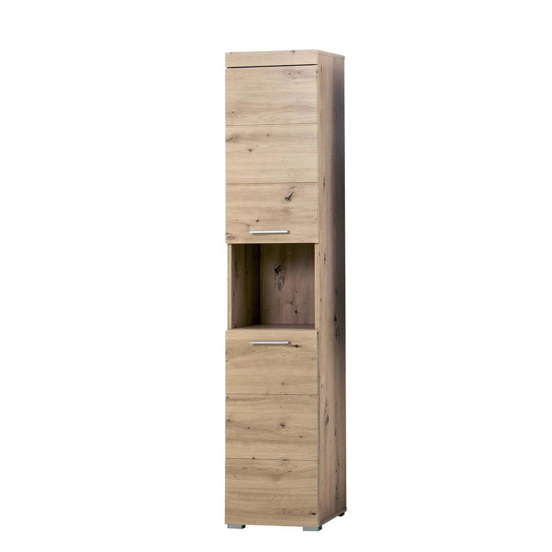 babyonlineshop trendteam Amanda Hochschrank 37x190x31 cm asteiche / asteiche