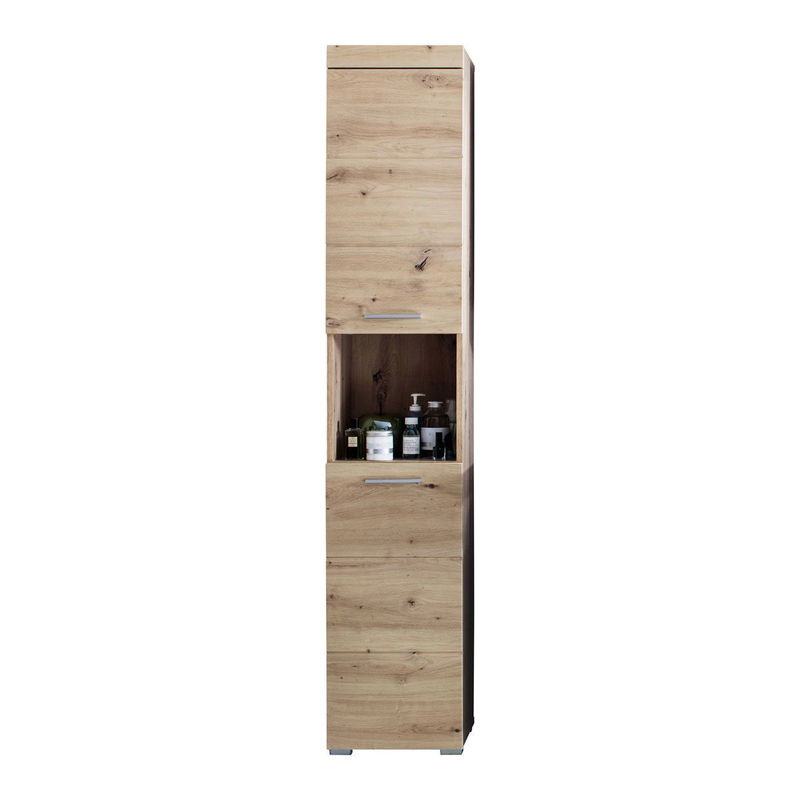 babyonlineshop trendteam Amanda Hochschrank 37x190x31 cm asteiche / asteiche Riesige Rabatte