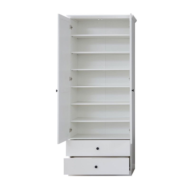 babyonlineshop trendteam Baxter Garderobenschrank weiß Dekor Kostenloser Versand international