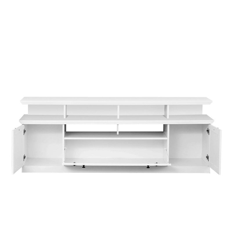 babyonlineshop trendteam Baxter TV-Lowboard breit + Aufsatz weiß Dekor Online