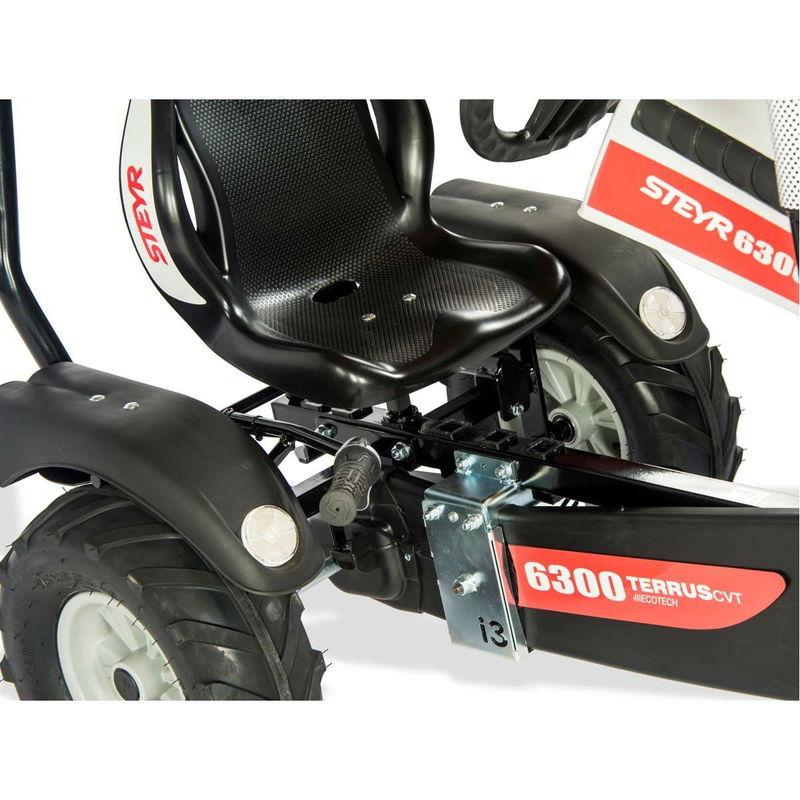 babyonlineshop Dino Cars Track BF3 Steyr GoKart inkl. Überrollbügel & 3-Gangschaltung Auslauf