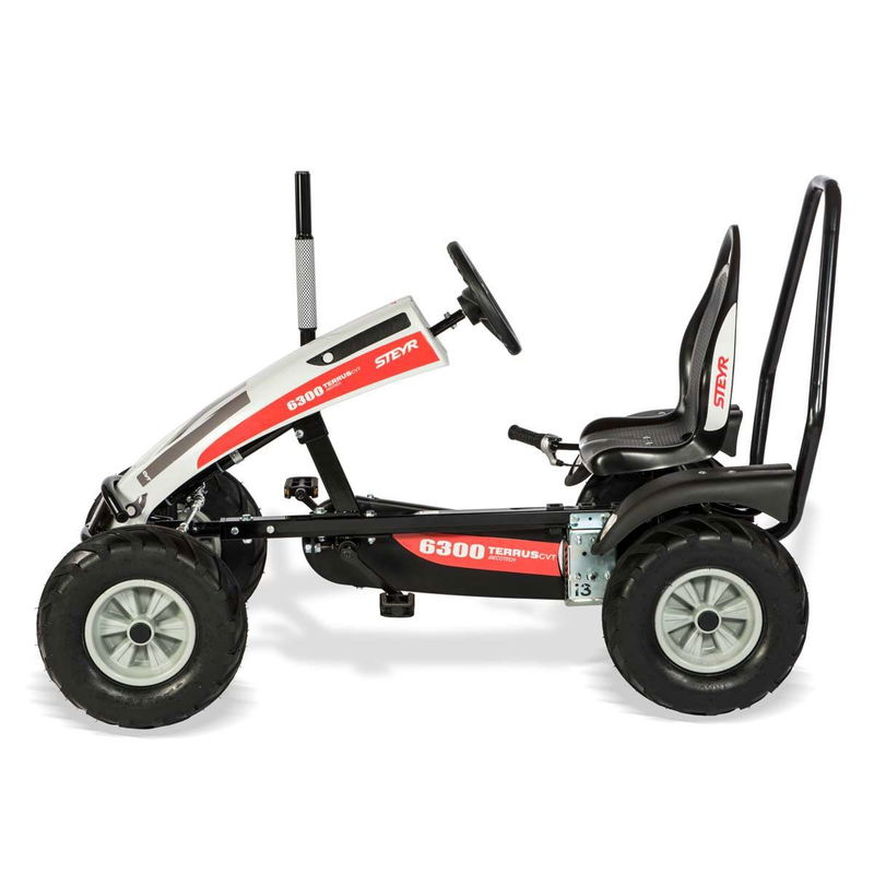 babyonlineshop Dino Cars Track BF3 Steyr GoKart inkl. Überrollbügel & 3-Gangschaltung Auslauf