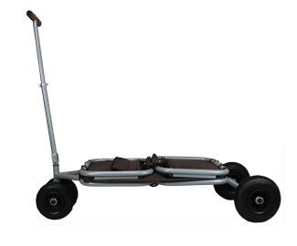 babyonlineshop Beachtrekker LiFe Bollerwagen blau stabil und leicht inkl. Feststellbremse Meist gekauft