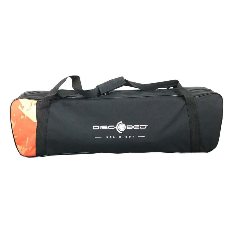 babyonlineshop Sol-O-Cot Einzelbett orange Limited Edition mit Seitentasche das Campingbett von Disc-O-Bed Blitzverkäufe