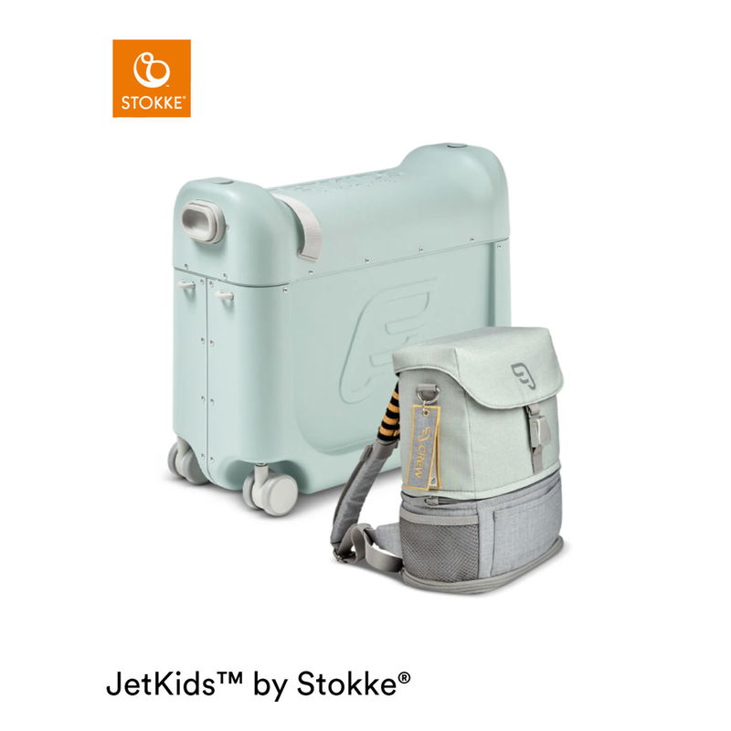 babyonlineshop JetKids™ by Stokke® Reiseset Bundle Green / Green