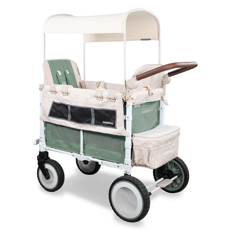 babyonlineshop WonderFold Bollerwagen Volkswagen VW2 - Sage green Flash Sale