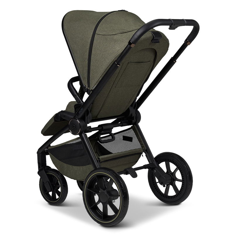 babyonlineshop Moon Buggy Sport - moss / melange Weihnachtsangebot