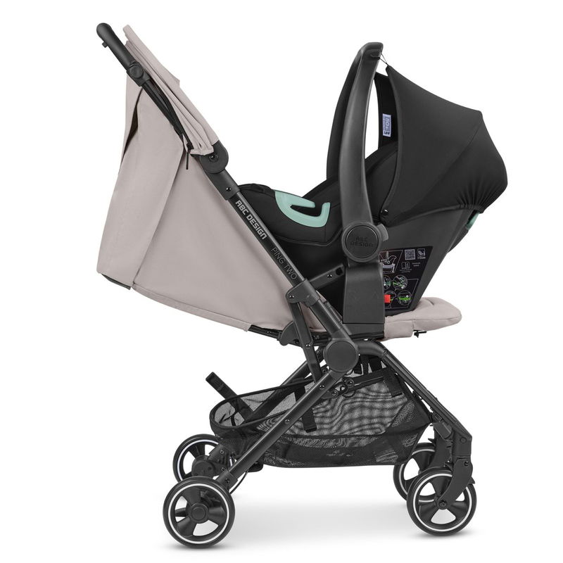 babyonlineshop ABC-Design Ping 2 Buggy - powder - Kollektion 2024 Lagerräumung