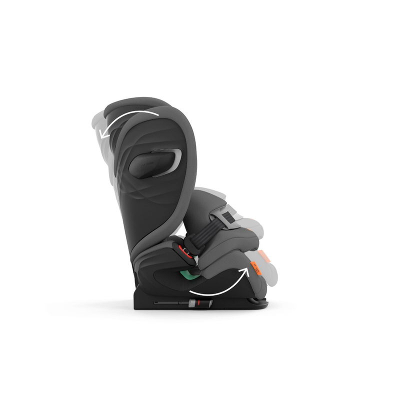 babyonlineshop CYBEX Pallas G i-Size Plus Kindersitz Lava Grey Gruppe 1 2 3 Black Friday Preise