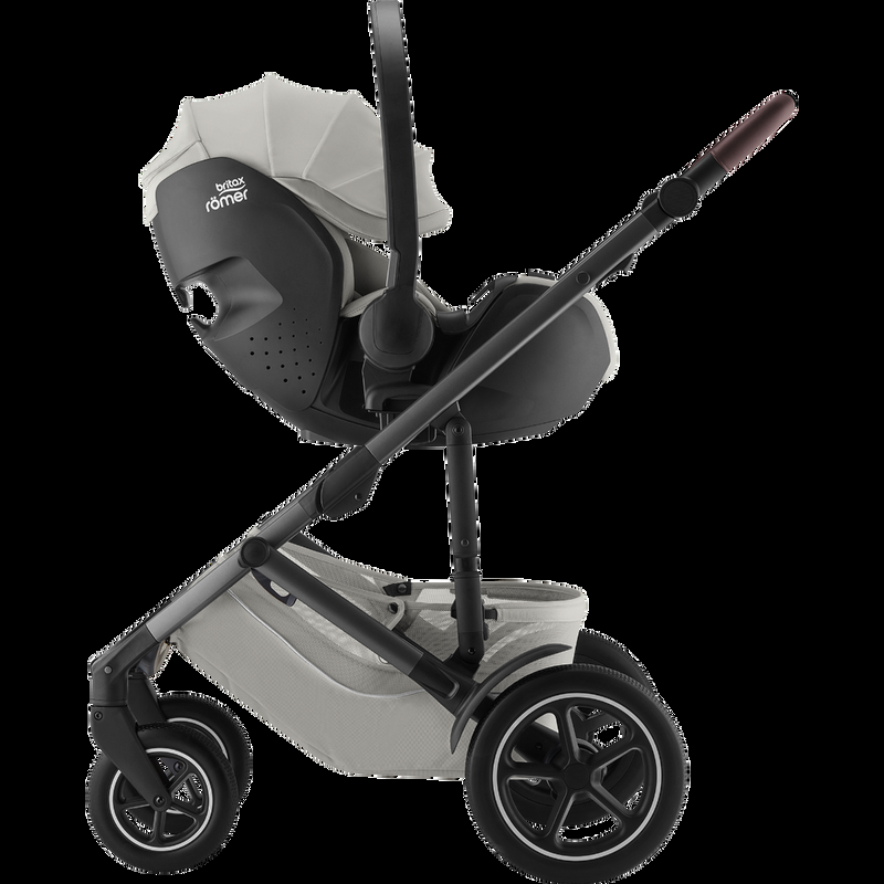babyonlineshop Britax Smile 5Z Kinderwagen Bundle - Linen Grey Super Sparpreis
