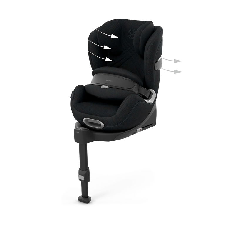 babyonlineshop CYBEX Anoris T2 i-Size Kindersitz Plus Sepia Black Ab 15 Monate bis ca. 7 Jahre Neueste Stile