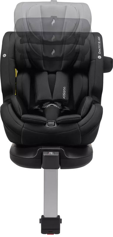 babyonlineshop Osann One360 SL mini Kindersitz All Black ECE R129/04 40–105 cm Kostenloser Versand international