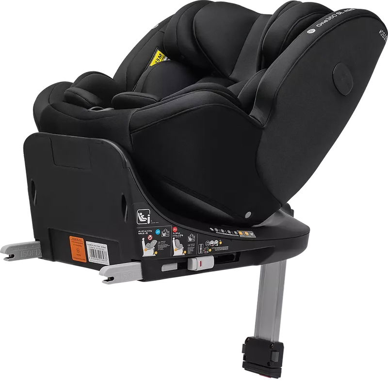 babyonlineshop Osann One360 SL mini Kindersitz All Black ECE R129/04 40–105 cm Kostenloser Versand international