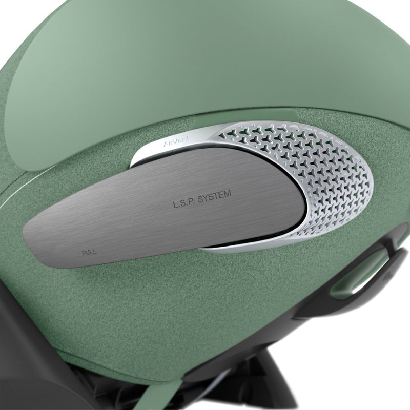 babyonlineshop CYBEX Cloud T i-Size Plus Leaf Green Babyschale Fabrikladen