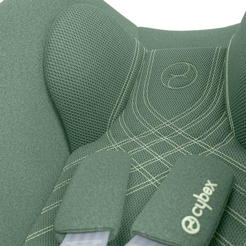 babyonlineshop CYBEX Cloud T i-Size Plus Leaf Green Babyschale Fabrikladen