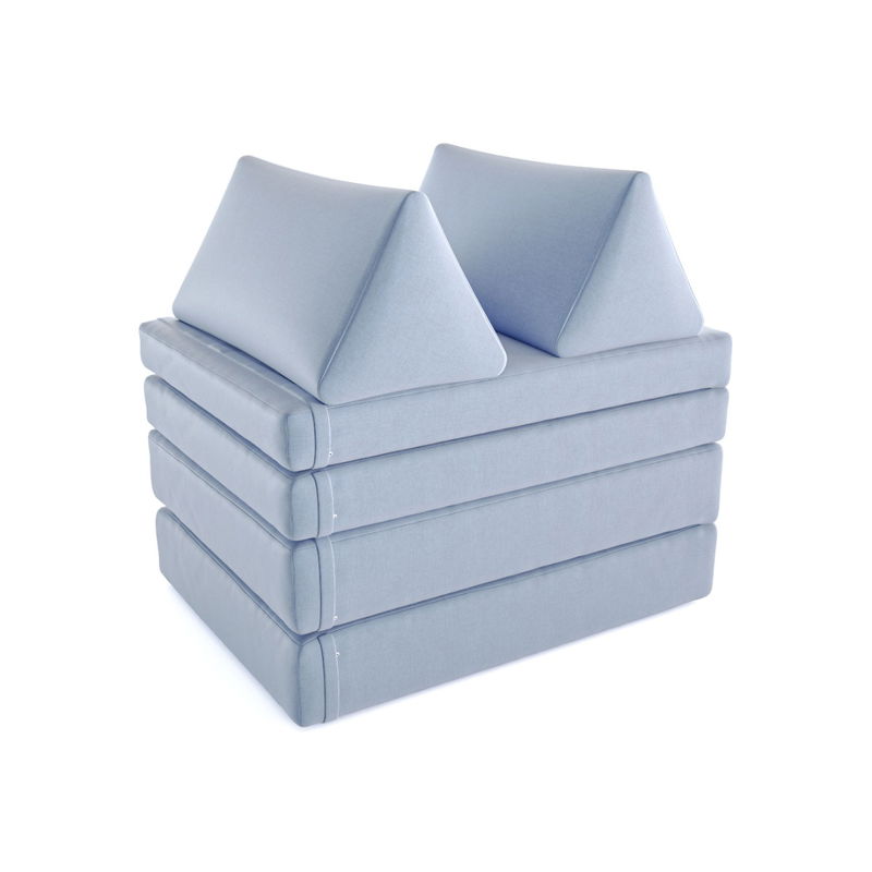 babyonlineshop Neu: Nature Kid My Color Play Kindersofa für Kinder blau Kostenloser Versand