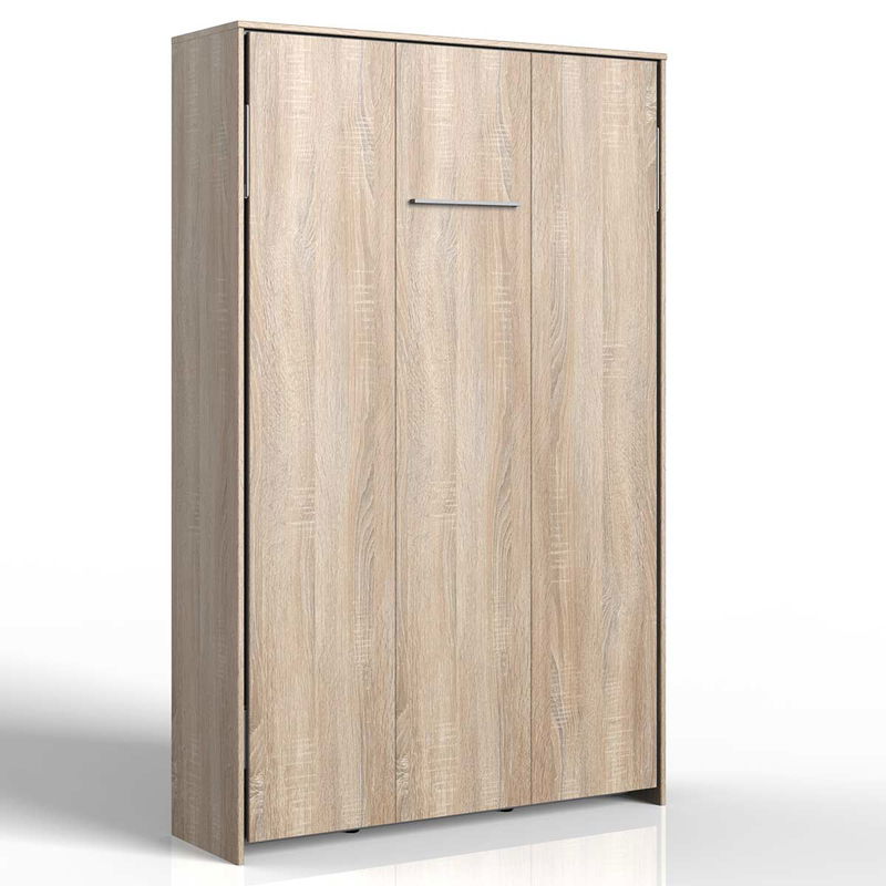 babyonlineshop Wimex Juist Klappbett vertikal 120 x 200 cm Eiche sägerau Dekor Heißer Verkauf