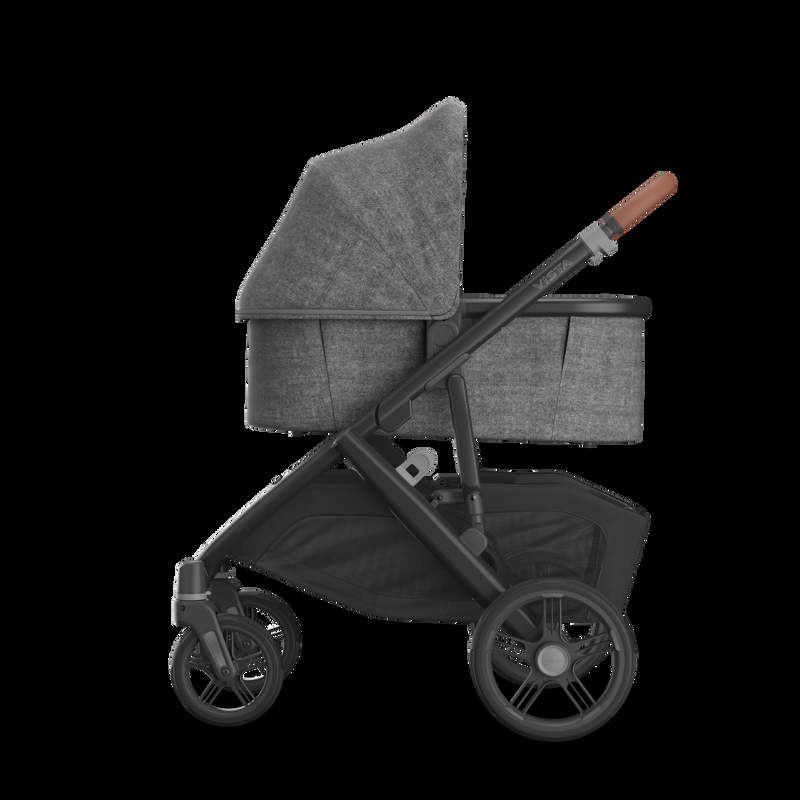babyonlineshop UPPAbaby Vista V3 Kinderwagen Greyson Charcoal Mélange Kostenlose Rückgabe