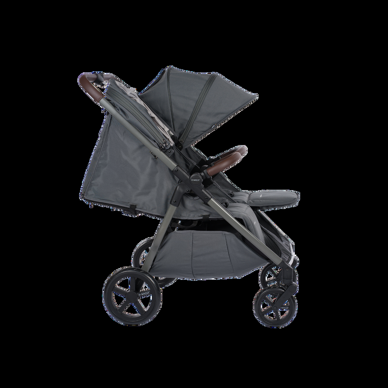 babyonlineshop MastSwiss M.Twin x VOLCANIC ASH Geschwisterwagen Neueste Stile