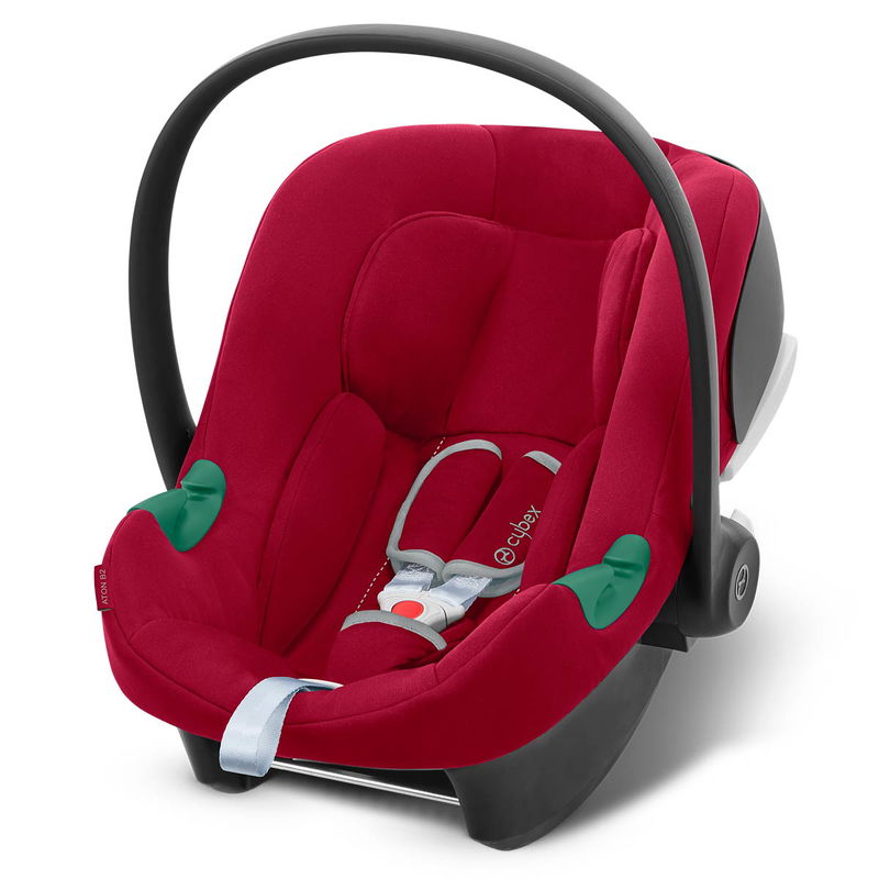 babyonlineshop CYBEX Aton B2 i-Size Babyschale Dynamic Red inklusive Base One Gruppe 0+ Nur noch ein Tag übrig