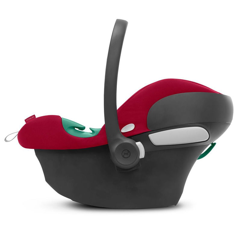 babyonlineshop CYBEX Aton B2 i-Size Babyschale Dynamic Red inklusive Base One Gruppe 0+ Nur noch ein Tag übrig