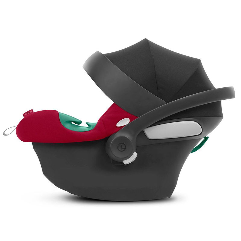 babyonlineshop CYBEX Aton B2 i-Size Babyschale Dynamic Red inklusive Base One Gruppe 0+ Nur noch ein Tag übrig