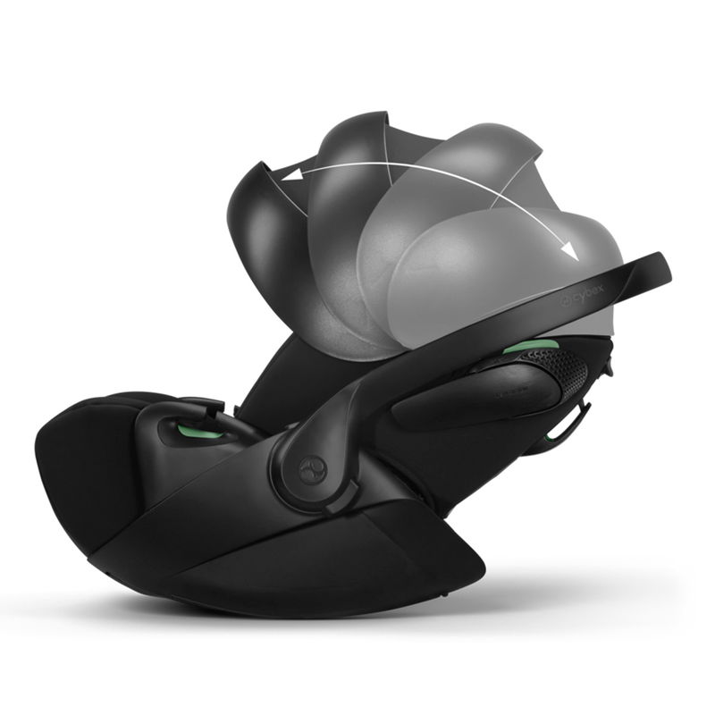 babyonlineshop CYBEX CLOUD T i-SIZE Babyschale Fashion Collections Urban Mobility Black zollfrei