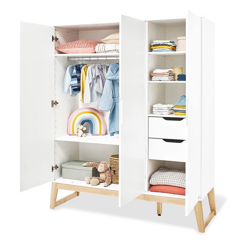 babyonlineshop Pinolino Bridge Kinderzimmer breit groß 3 Teile Limitierter Zeitrabatt