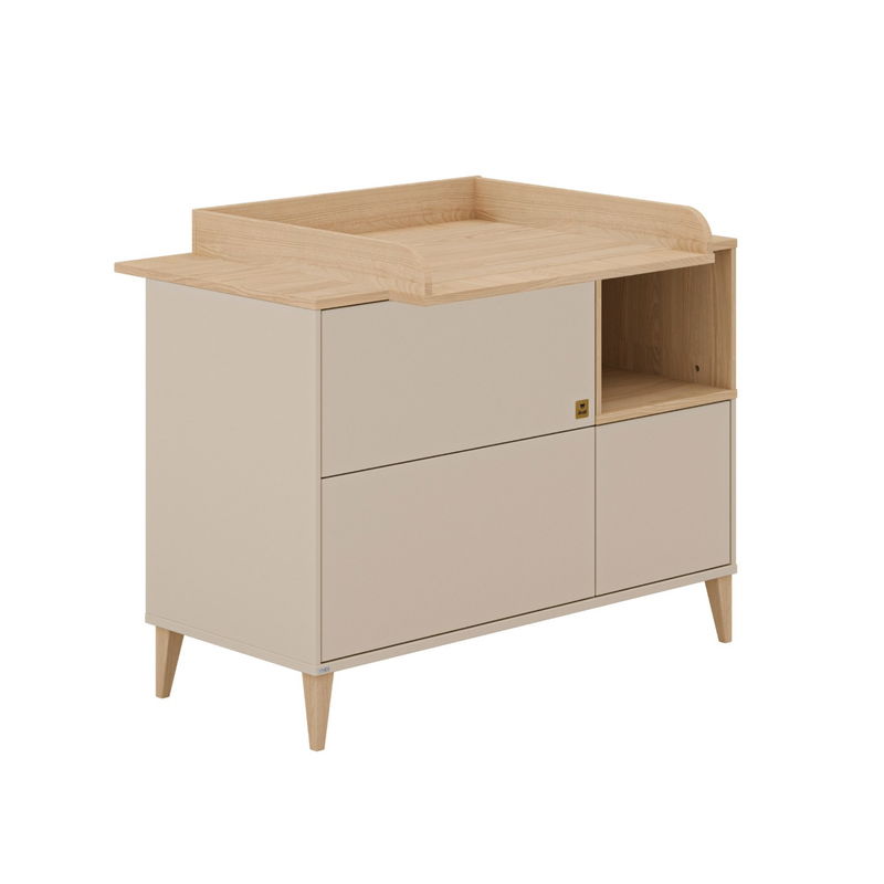 babyonlineshop Paidi Mila & Ben Kinderzimmer 4-türig Cashmere-Beige / Scandinavian-Wood Rabatt