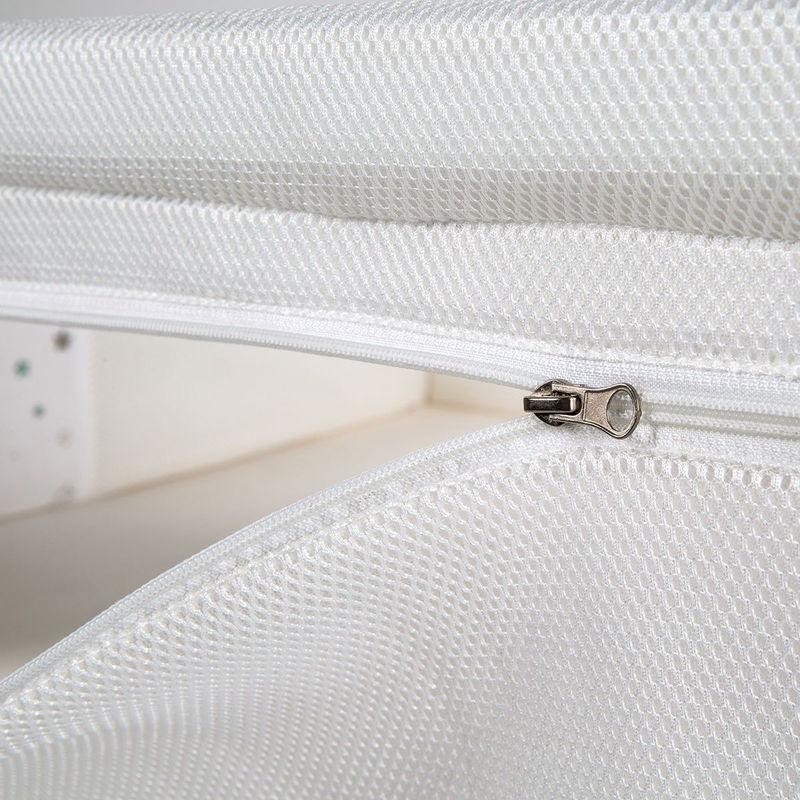 babyonlineshop Roba Room Bed safe asleep® Sternenzauber - Weiß inkl. Nestchen Air Matratze & Schlafsack Easy Air Saisonschlussverkauf