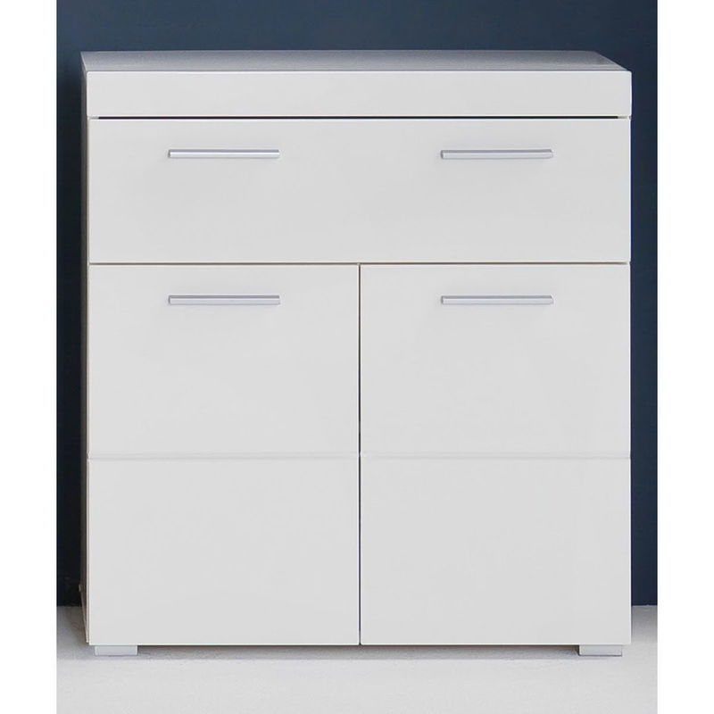 babyonlineshop trendteam Amanda Standschrank 73x79x31 cm weiß Lagerräumung