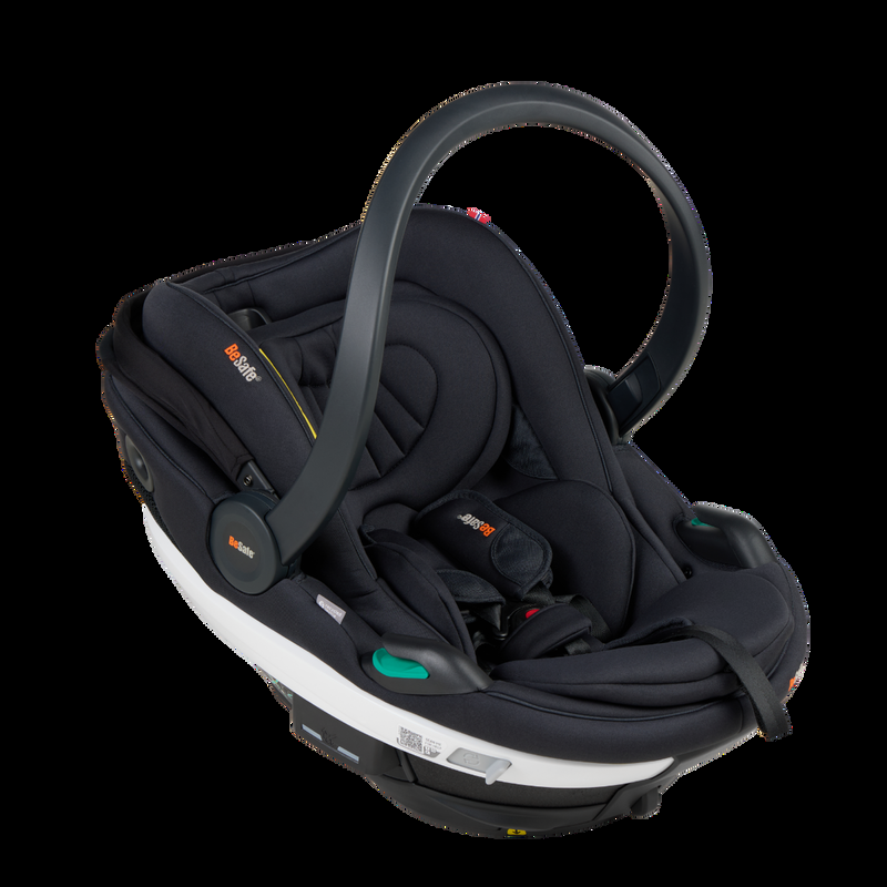 babyonlineshop BeSafe Go Beyond Babyschale und Beyond 360 Autositz mit Base Soft Breeze Black Kostenlose Rückgabe