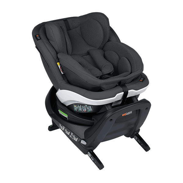 babyonlineshop BeSafe iZi Turn B i-Size Kindersitz Anthracite Mesh Nur für heute