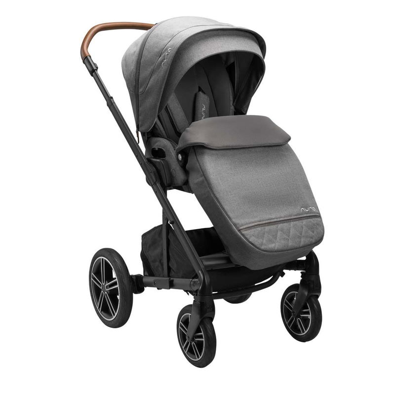 babyonlineshop nuna MIXX next Kinderwagen Granite inkl. Fußsack Regenverdeck Adapter Kostenloser Versand international