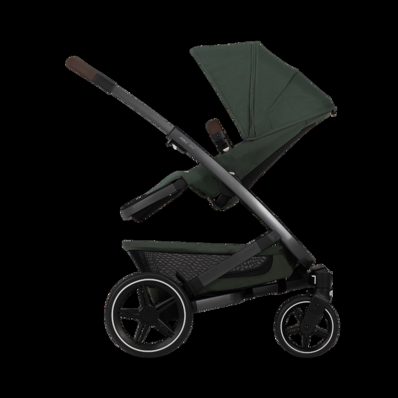 babyonlineshop Joolz Geo 3 Kinderwagen Bundle Forest green + Cloud T i-Size Base T & Fußsack Hotsell