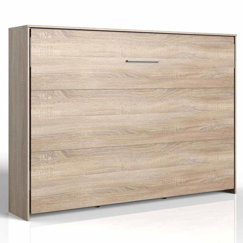 babyonlineshop Wimex Juist Klappbett horizontal 140 x 200 cm Eiche sägerau Dekor Fabrik Onlineshop