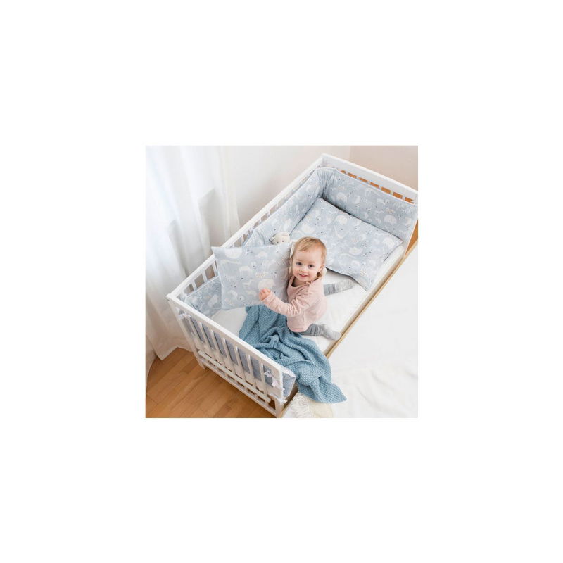babyonlineshop Schardt Micky Beistellbett natur 60x120 cm Sonderangebot der Fabrik