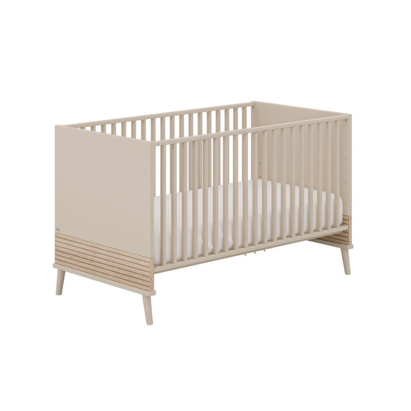 babyonlineshop Paidi Eefje Kinderzimmer 3-türig breit Cashmere-Beige / Groovy-Oak Discount Store für neue Produkte