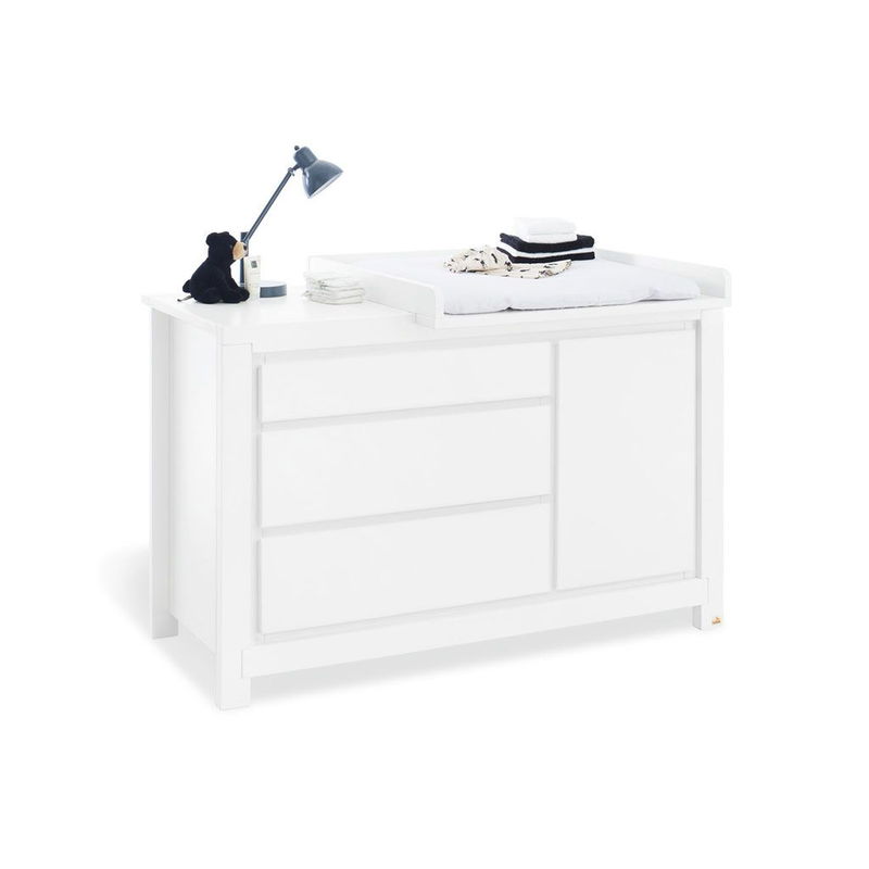 babyonlineshop Pinolino Milk Kinderzimmer extrabreit groß 3 Teile 50% Rabatt mit kostenlosem Versand